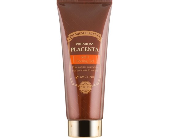Пілінг гель для обличчя 3W CLINIC Premium Placenta Soft Peeling Gel, 180 мл, фото 