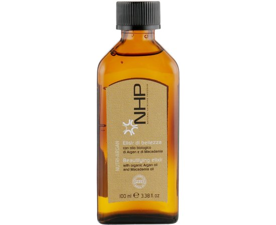 Питательный эликсир для волос NHP Nutri-Argan Beaurifying Elixyr, 100 ml