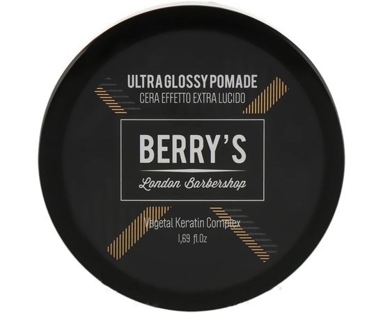 Помада для волос Brelil Berry's Ultra Glossy Pomade, 50 ml