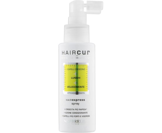 Спрей для прискорення росту волосся Brelil Hair Cur HairExpress Spray, 100ml, фото 