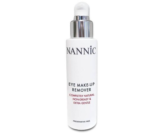 Nannic Eye Make-Up Remover Засіб для зняття макіяжу з очей, 100 мл, фото 