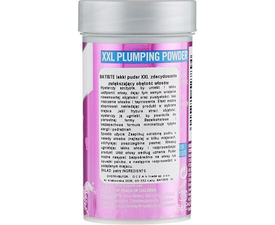Batiste Dry Styling XXL Plumping Powder - Стайлінг-порошок, 5g, фото _ab__is.image_number.default