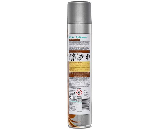 Сухой шампунь для волос Batiste Dry Shampoo Medium and Brunette, 200 ml, изображение 4