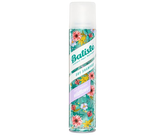 Сухой шампунь для волос Batiste Dry Shampoo Bright and Lively Floral Essences, 200 ml