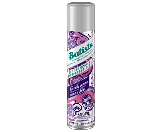 Сухий шампунь для об'єму волосся Batiste Dry Shampoo Heavenly Volume, 200 ml, фото _ab__is.image_number.default