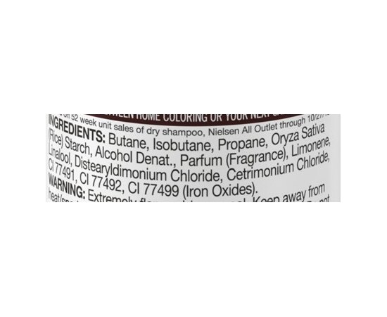 Сухой шампунь для волос Batiste Dry Shampoo Dark and Deep Brown, 200 ml, изображение 5