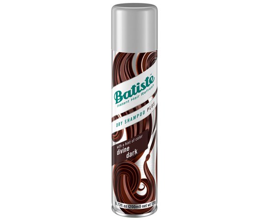 Сухой шампунь для волос Batiste Dry Shampoo Dark and Deep Brown, 200 ml, изображение 3