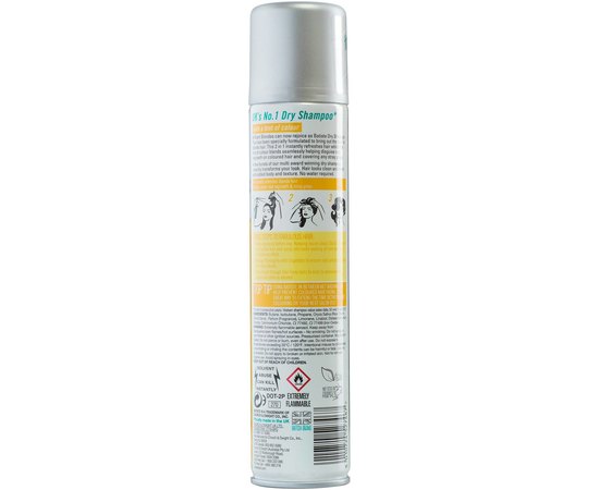 Сухой шампунь для волос Batiste Dry Shampoo Light and Blond, 200 ml, изображение 5