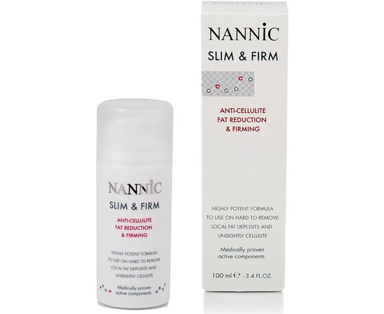 Сыворотка антицеллюлитная жиросжигающая Nannic Slim and Firm, 150 ml