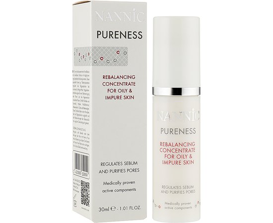 Сыворотка для проблемной и жирной кожи Nannic Pureness, 30 ml, изображение 2 Сыворотка для проблемной и жирной кожи Nannic Pureness, 30 ml, изображение 2