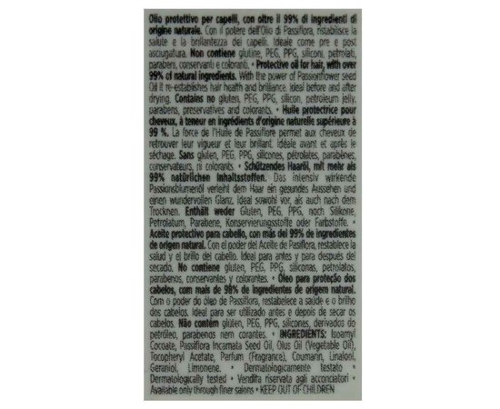 Сыворотка-масло для защиты волос Framesi Morphosis Green Oil Infusion, 90 ml, изображение 3