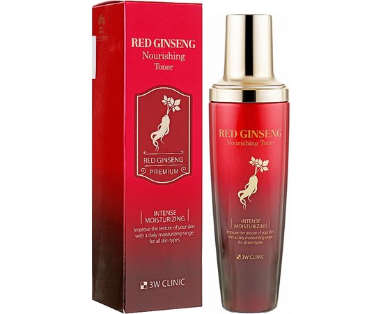 Тонер для обличчя 3W CLINIC Red Ginseng Nourishing Toner, 130 мл, фото _ab__is.image_number.default
