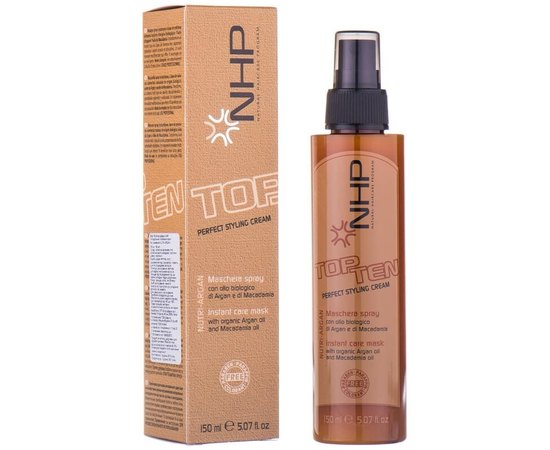 Укладочный крем питательный  NHP Nutri-Argan Top10 Perfect Styling Cream, 150 ml, изображение 3