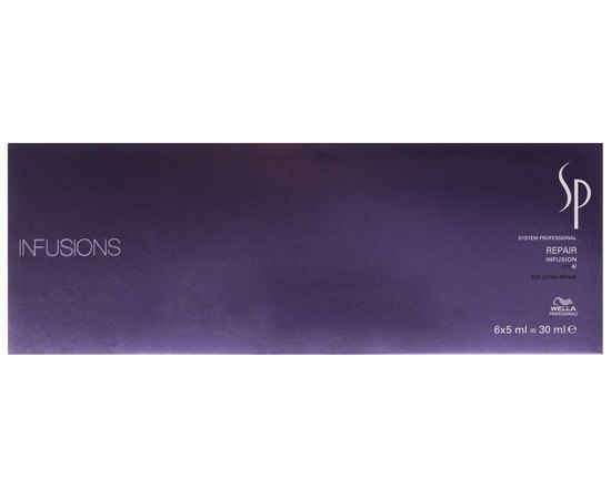 Эликсир для восстановления волос Wella SP Repair Infusion, 5 ml, изображение 3