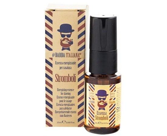 Энергетическая эссенция для бритья Barba Italiana Stromboli Essence, 20 ml, изображение 2