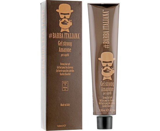 Гель для волосся сильної фіксації Barba Italiana Amarone Gel Strong, 120 ml, фото _ab__is.image_number.default