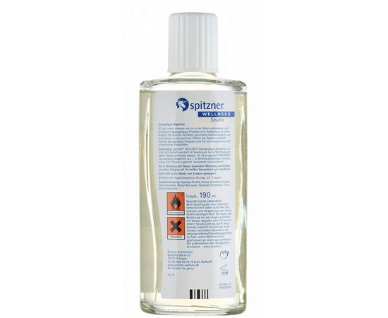 Концентрат для саун Грейпфрут Spitzner Saunaaufguss Grapefruit, фото _ab__is.image_number.default