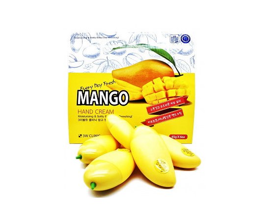 Крем для рук Манго 3W CLINIC Mango Hand Cream, 30 мл 1 шт, фото _ab__is.image_number.default