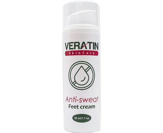 Veratin Skin Care Anti-sweat Cream Крем від пітливості, 50 мл, фото 