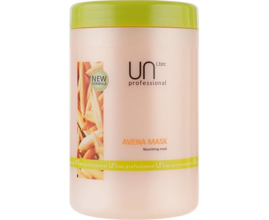 UNi.tec Professional Avena Mask - Маска для волосся живильна з протеїнами вівса, 1000 мл., фото 