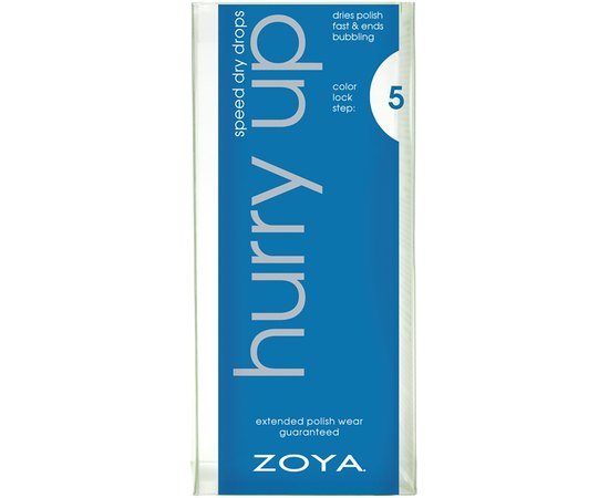 Масляные капли для сушки лака Zoya Hurry Up Speed Dry Drops, изображение 3