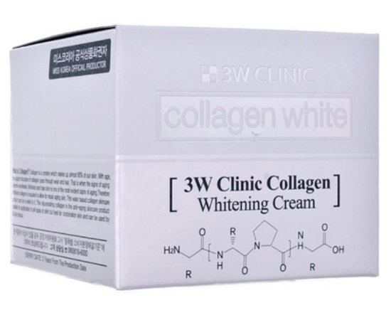 3W CLINIC Collagen Whitening Eye Cream Освітлюючий крем для очей з колагеном, 35 мл, фото _ab__is.image_number.default