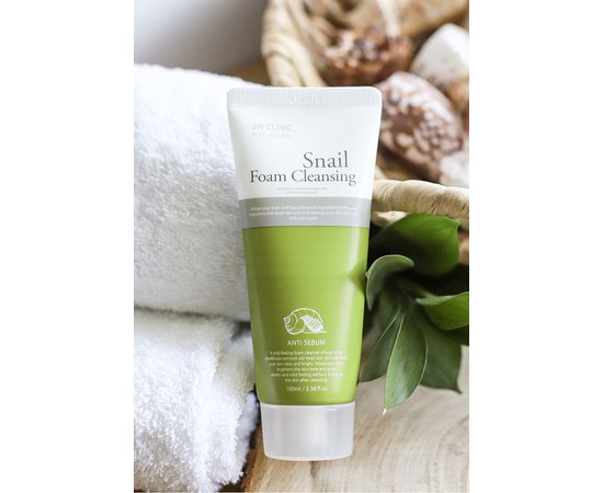 Пенка для умывания 3W CLINIC Foam Cleansing, 100 мл, изображение 5