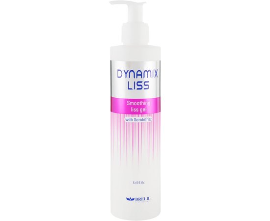 Разглаживающий гель для волос Brelil Dynamix Liss Smoothing Liss Gel, 250 ml