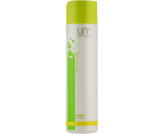 Шампунь для объема волос UNi.tec Professional Max Volume Shampoo, 250 ml