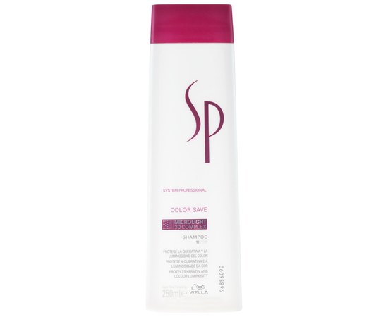 Wella SP Color Save Shampoo Шампунь для фарбованого волосся, 250 мл, фото 