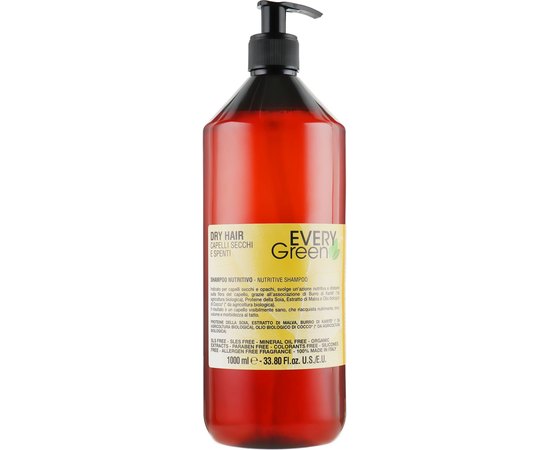 Шампунь для сухих волос Dikson Every Green Dry Hair Shampoo, изображение 2