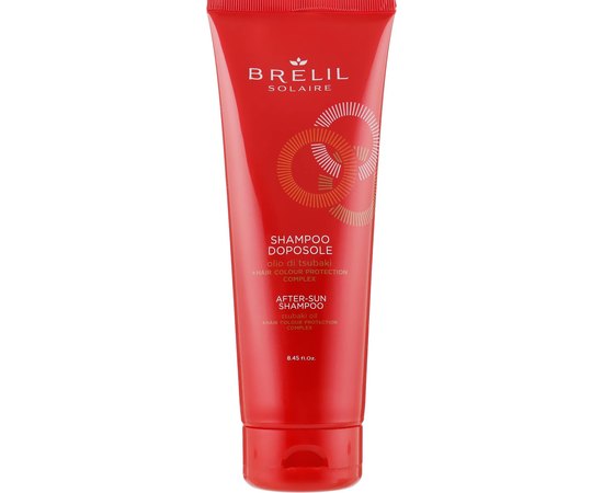 Шампунь для волос после пребывания на солнце Brelil Solaire Shampoo, 250 ml