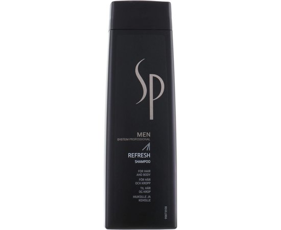 Шампунь освежающий для волос Wella SP Men Refresh Shampoo