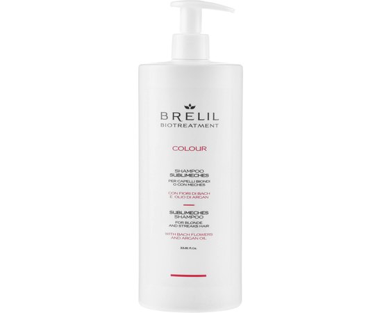 Шампунь от желтизны осветленных и седых волос Brelil Bio Treatment Colour Sublimeches Shampoo, изображение 3