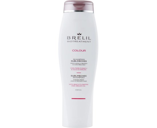 Шампунь від жовтизни освітленого та сивого волосся Brelil Bio Treatment Colour Sublimeches Shampoo, фото 