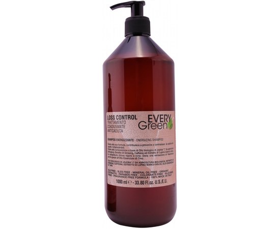 Шампунь против выпадения волос Dikson Every Green Loss Control Energizzante Shampoo, изображение 2