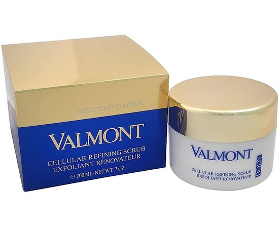 Скраб для тела антивозрастной клеточный очищающий Valmont Cellular Refining Scrub, 200 ml, изображение 2 Скраб для тела антивозрастной клеточный очищающий Valmont Cellular Refining Scrub, 200 ml, изображение 2