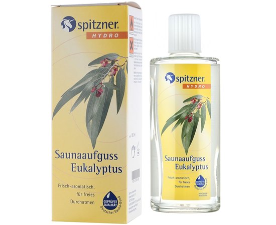 Жидкий концентрат для саун Эвкалипт Spitzner Saunaaufguss Eukalyptus, изображение 5