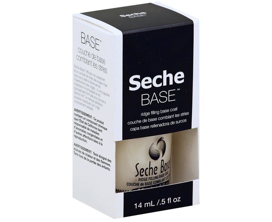 Базовое покрытие перламутровое выравнивающее  Seche Base Ridge Filling Base Coat, 14 ml, изображение 2