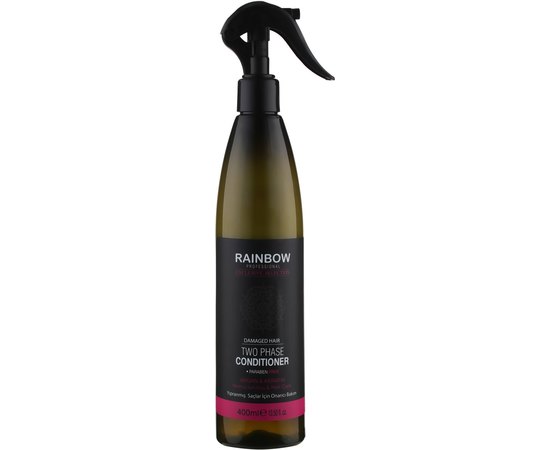 Cпрей-кондиціонер для волосся двофазний Арган і Кератин Rainbow Exclusive Selection Argan & Keratin Two Phase Conditioner, 400 ml, фото 