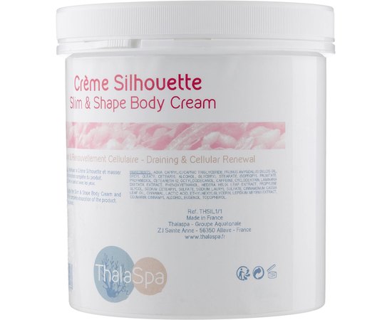 Thalaspa Slim & Shape Body Cream Крем для схуднення Силует і Стрункість, фото _ab__is.image_number.default Thalaspa Slim & Shape Body Cream Крем для схуднення Силует і Стрункість, фото _ab__is.image_number.default