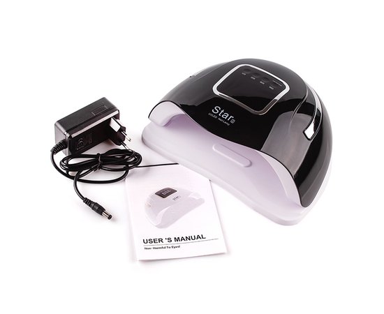 Лампа для манікюру Star 2 Black Led+Uv, 72 W, фото _ab__is.image_number.default