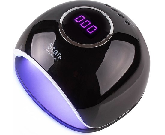 Лампа для манікюру Star 5 Black Led+Uv, 72 W, фото _ab__is.image_number.default