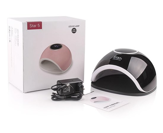 Лампа для манікюру Star 5 Black Led+Uv, 72 W, фото _ab__is.image_number.default