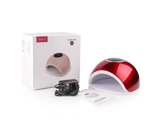 Лампа для манікюру Star 5 Red Led+Uv, 72 W, фото _ab__is.image_number.default