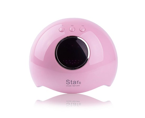 Лампа для манікюру Star 6 Pink Led+Uv, 24 W, фото 
