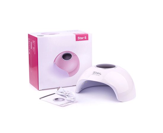 Лампа для манікюру Star 6 White Led+Uv, 24 W, фото _ab__is.image_number.default