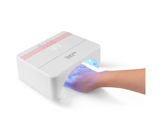 Лампа для манікюру Star One Peach Led+Uv, 48 W, фото _ab__is.image_number.default