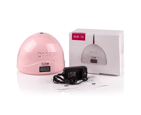 Лампа для манікюру Sun 1S Pink Led+Uv, 48 W, фото _ab__is.image_number.default