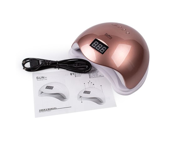 Лампа для манікюру Sun 5 Rose Led+Uv, 48 W, фото _ab__is.image_number.default